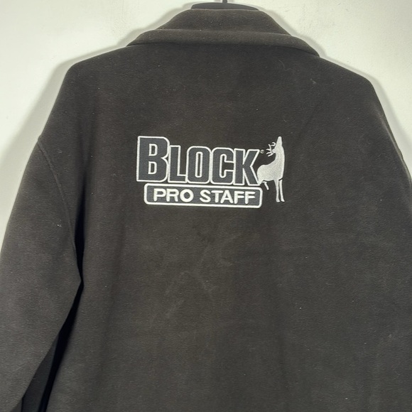 Men’s Jacket Coat Thick Fleece Work Chore Winter Hunting Outdoors Black 2XL Zip - Picture 4 of 6